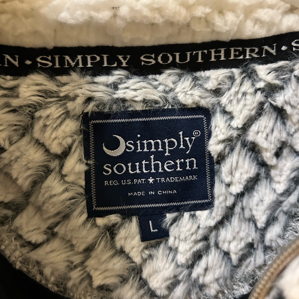 Simply Southern quarter zip pullover jacket - Picture 4 of 5